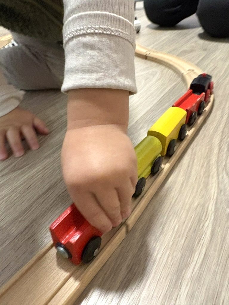 Zona exploración niño tren Pessigolles
